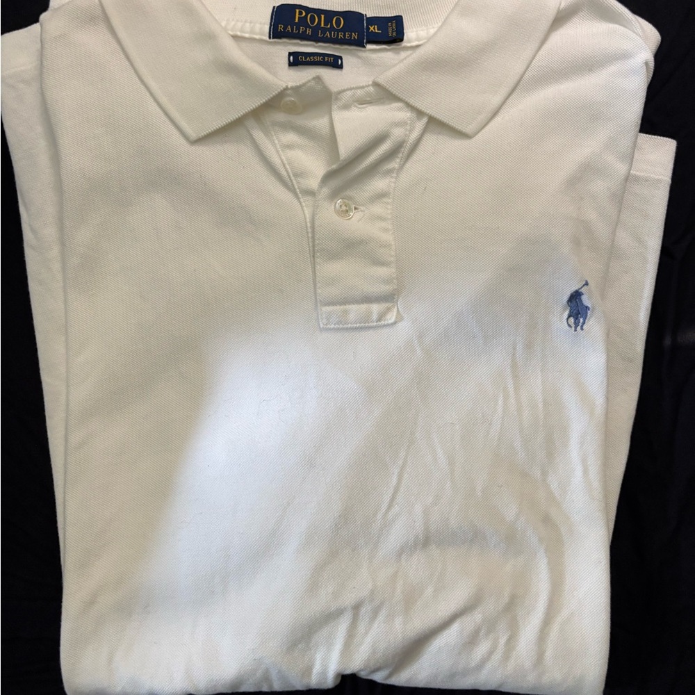 Polo by Ralph Lauren Men's White Polo Shirt